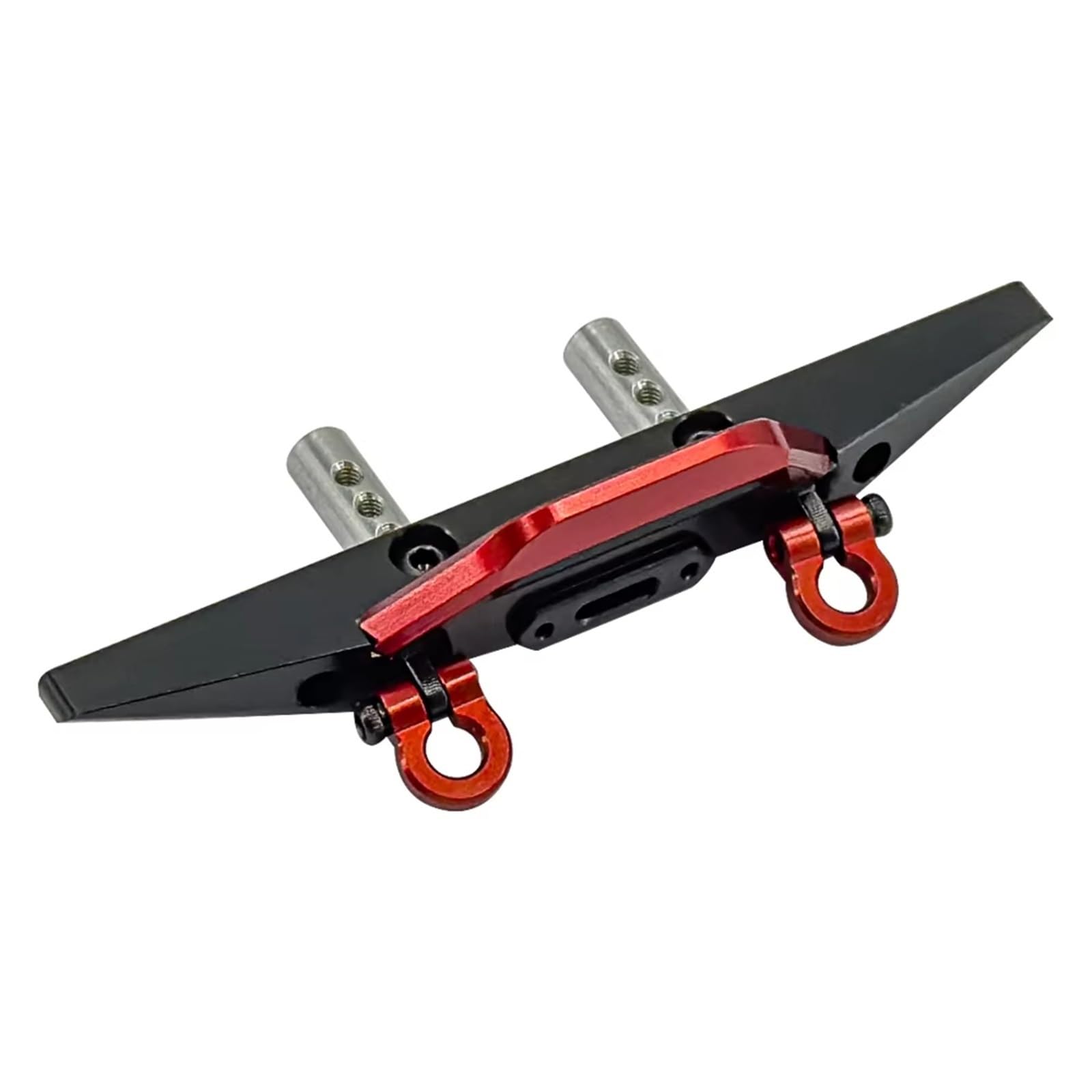 Paraurti RC per Redcat per Ascent-18, Parti di Aggiornamento Auto RC per 1/18, Accessori per Cingolate Telecomandate, Paraurti Anteriore Metallo