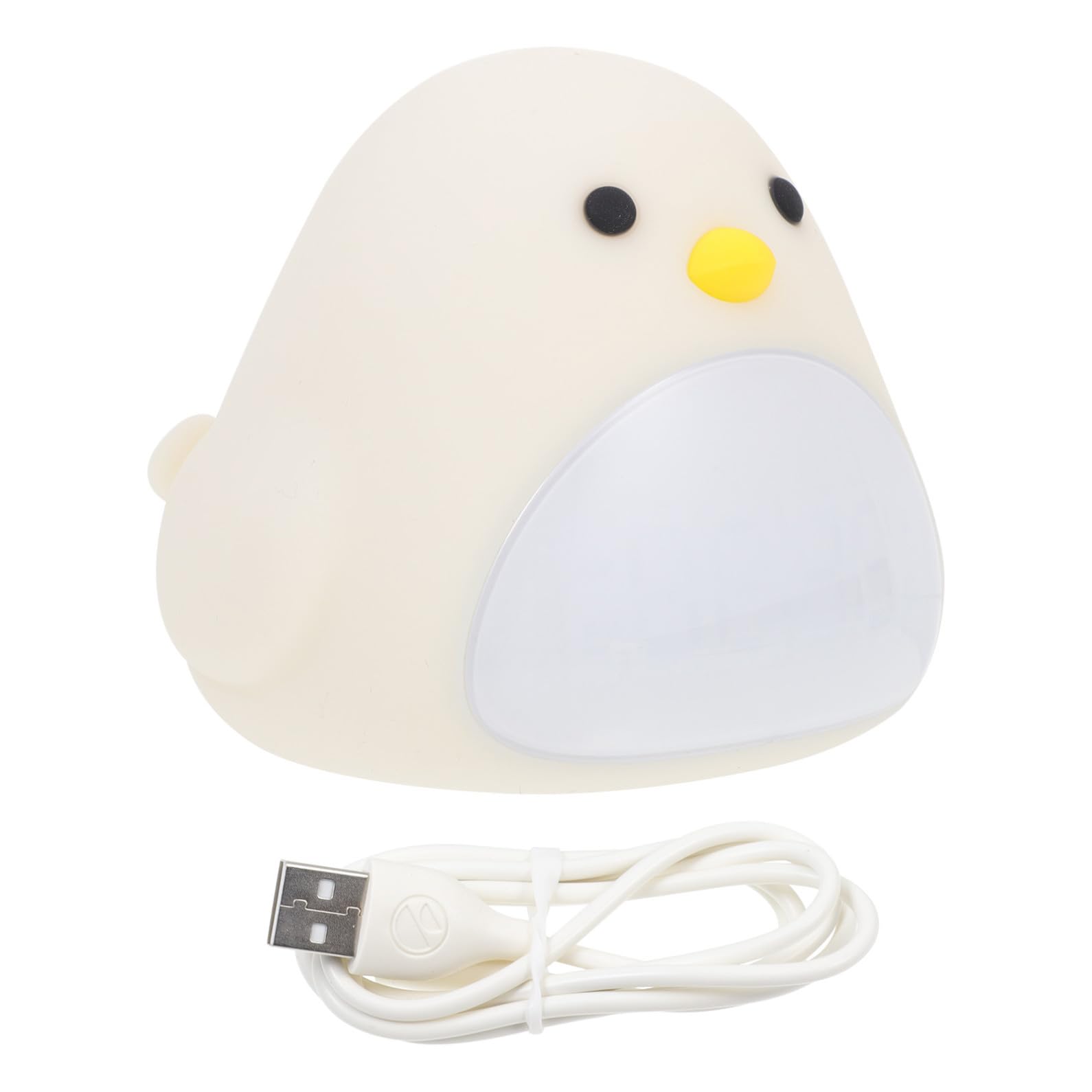 ULTECHNOVO Kinderwecker Nachtlicht Weiß 1200mah 3, 7v Abs für Schlafzimmer