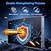 Uyiton for Samsung Galaxy S25 Ultra Matte Privacy Screen Protector - Anti-Fingerprint Anti-Spy Shatterproof Full Coverage Case Friendly 9H Tempered Glass Screen Cover, 2 Pack