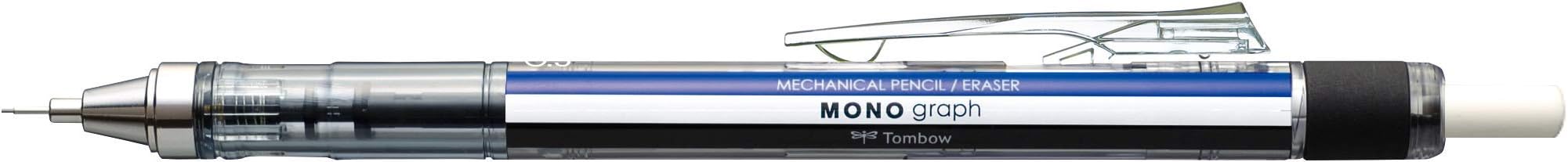 Tombow Mono Graph Shaker Mechanical Pencil 0.5Mm|Pattern Body (Sh-Mg)|Black