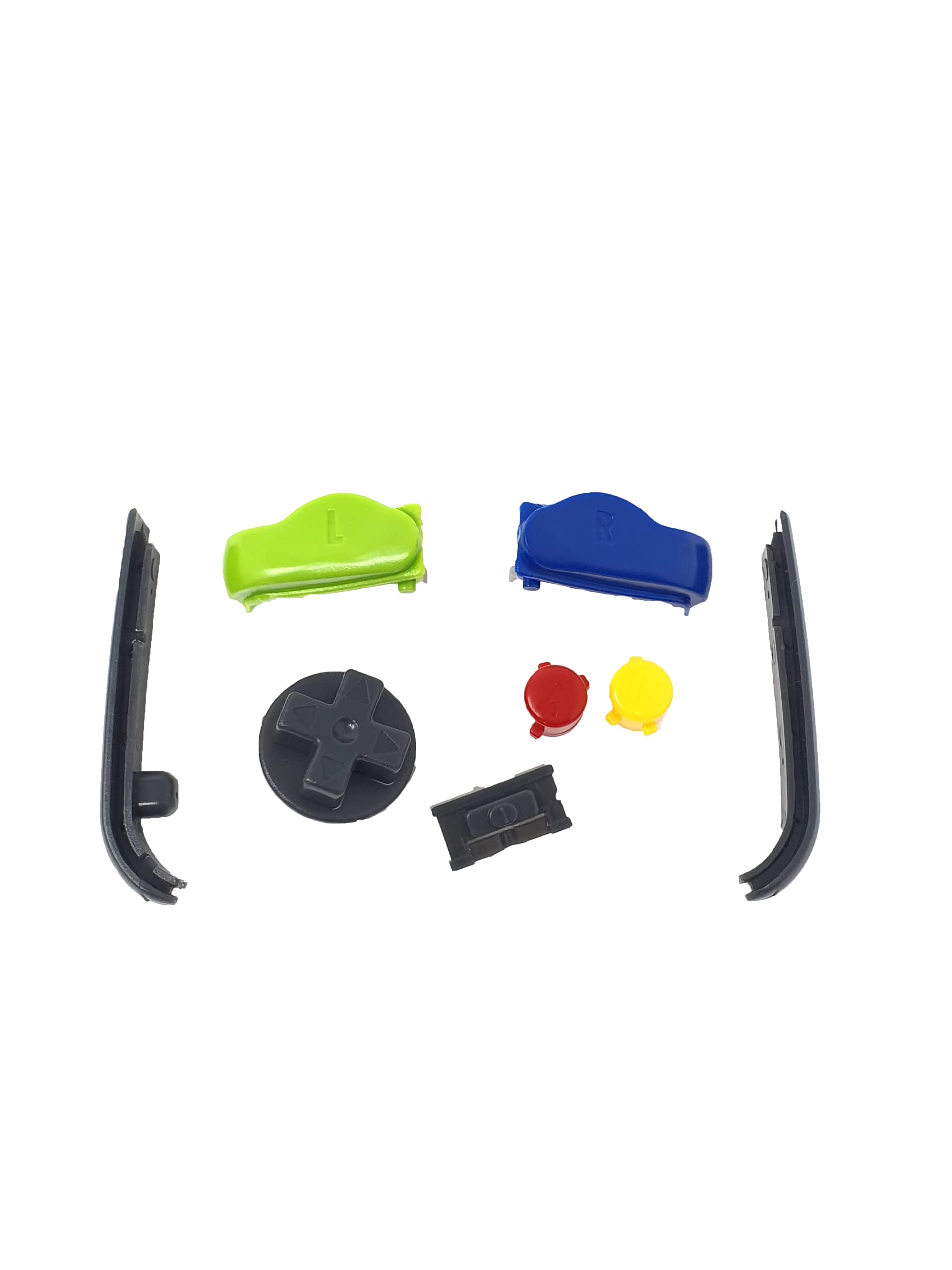 THE TECH DOCTOR Replacement Gameboy Advance Complete Shell Housing Case, Screen Lens & Buttons for Nintendo Gameboy Advance - Professional Repair Kit Including Tools (Pokemon Yellow/Blue) — view 2