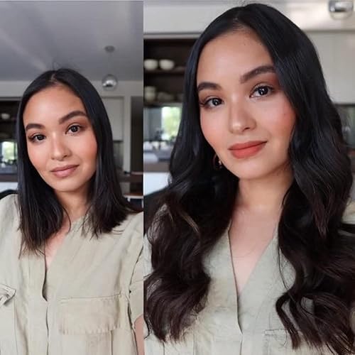 Miniatura 7 de Extensiones de cabello humano con cinta, extensiones de cabello humano Remy 100% real, sin costuras, extensiones de cabello humano real, extensiones