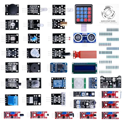 ELEGOO 37-in-1 Sensor Modules Kit with Tutorial