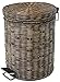FGVBC Retro Pattumiera Cestino della Spazzatura Colore Copertura del Pedale Rattan Casa Cucina Soggiorno Camera da Letto Cucina Bagno Pattumiera Pattumiera in Rattan (Dimensioni, 8L), 20L