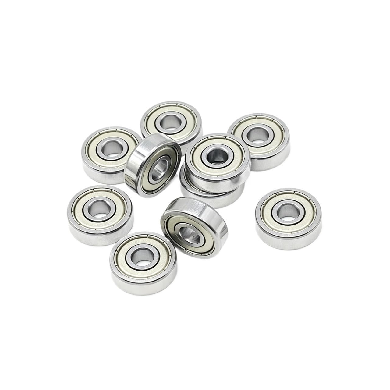 Mini Rodamientos De Bolas | Baja fricción suave(608zz,40Pcs)