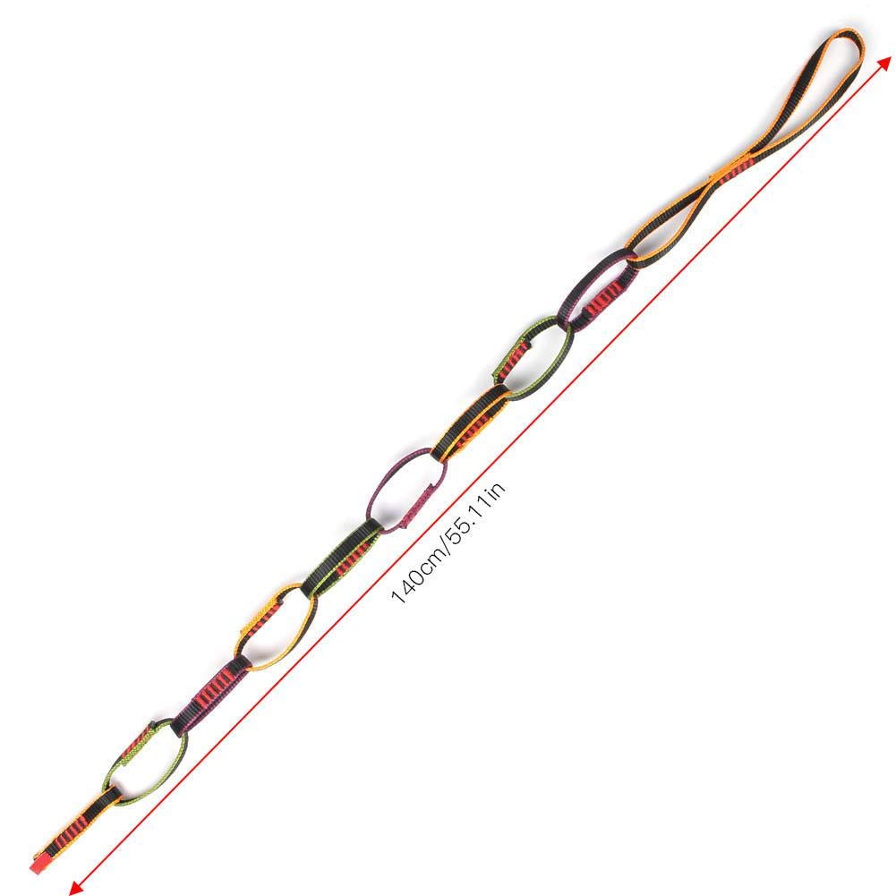 Sicherheit Daisy Chain Rope Outdoor Nylon Kletterausrüstung Downhill Yoga Daisy Strap Belt