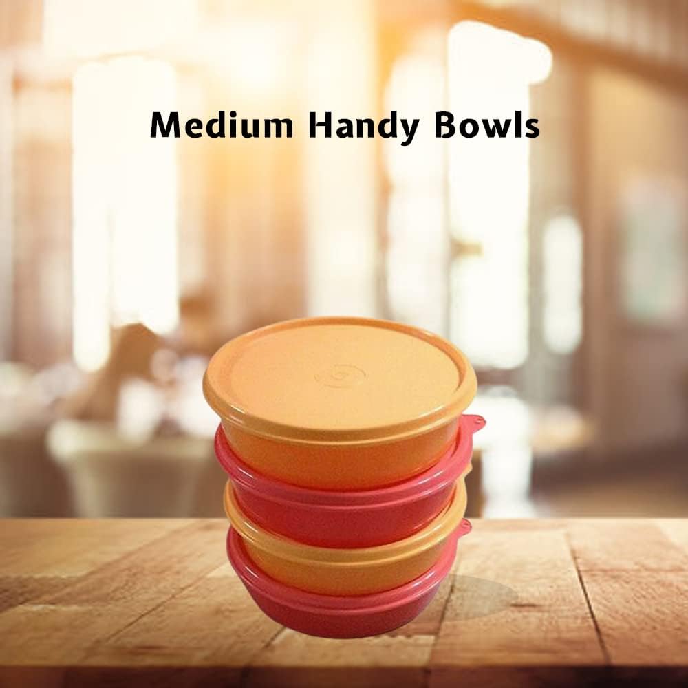 Tupperware Cuenco mediano Handy – 230 ml de plástico de almacenamiento de alimentos