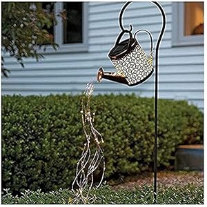 Zonne-tuinverlichting Buiten, Gieter Op Zonne-energie Decoratieverlichting Met IP65 Waterdichte LED-lichtkettingen, Sterrendouche Art Stake-verlichting Met Beugel Voor Gazon Patio Yard Decor