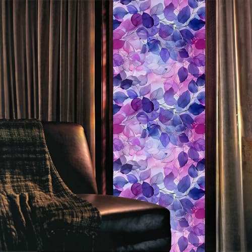 Vinilo decorativo adhesivo violeta 15.7x118 pulgadas miniatura 2