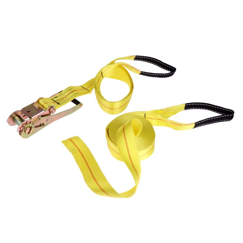 36 FT Slackline Kit mit Haken und Ratsche für Anfänger, Kinder und Familien (Gelb)
