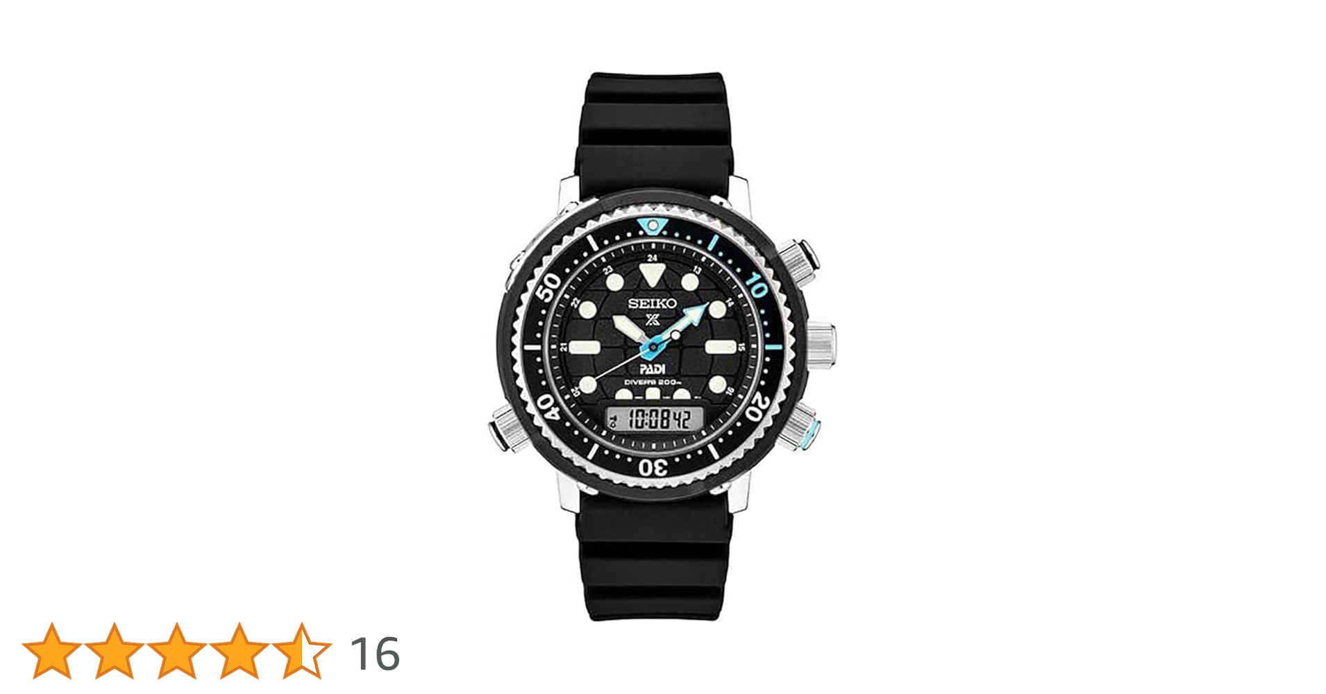 Amazon.co.jp: SEIKO メンズ ブラックダイヤル シリコンバンド