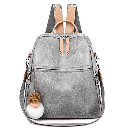 HALOVIE Bolsos Mochila Mujer Antirrobo Impermeable Bandolera Casual Monedero