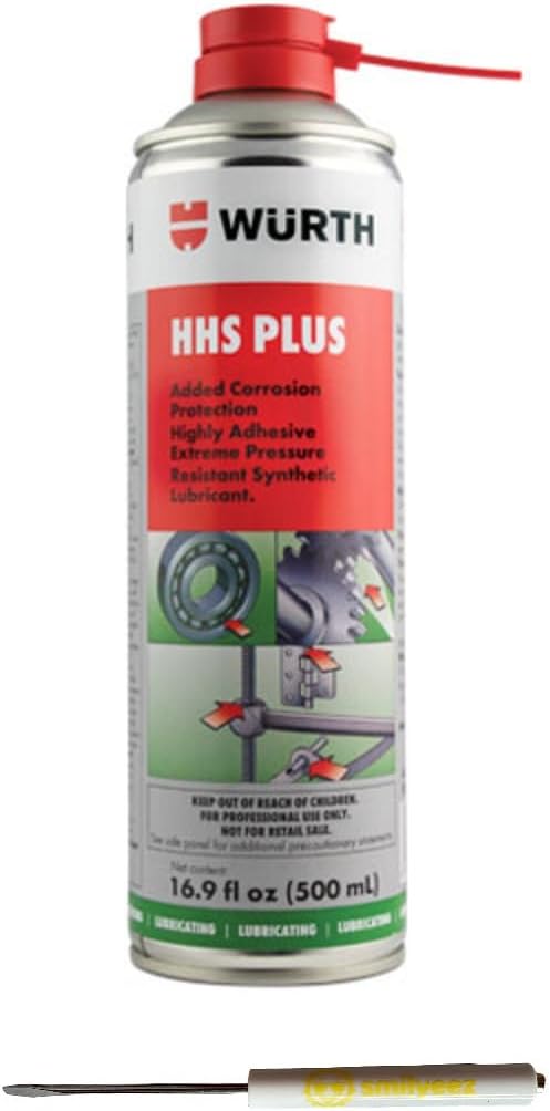 Listing for Wurth HHS Plus High Pressure Resistant Semi-Synthetic Oil with Pocket Screwdriver (1 Can)