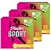 Playtex Sport Tampons, Super Plus Absorbency, Unscented - 36 Count (Pack of 3)
