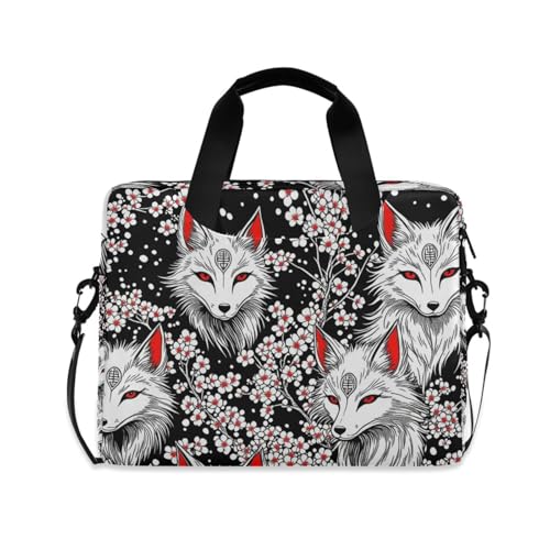 Maletín para laptop 15.6 pulg con estampado Cherry miniatura 1