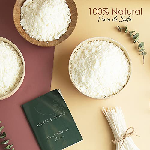 Hearth & Harbor VDS-HHDYICM11-NEW Soy Candle Wax For Candle Making 10 Lb Bag thumb #2
