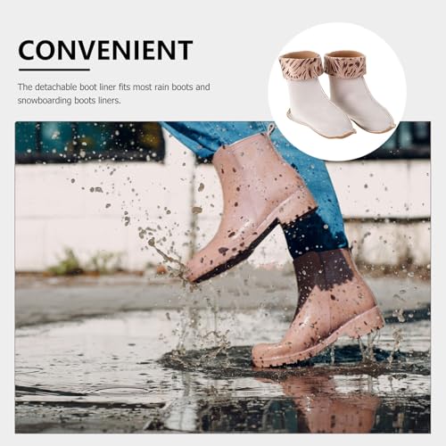 FRCOLOR Warmes Futter Für Regenstiefel Warme Stiefeleinlagen