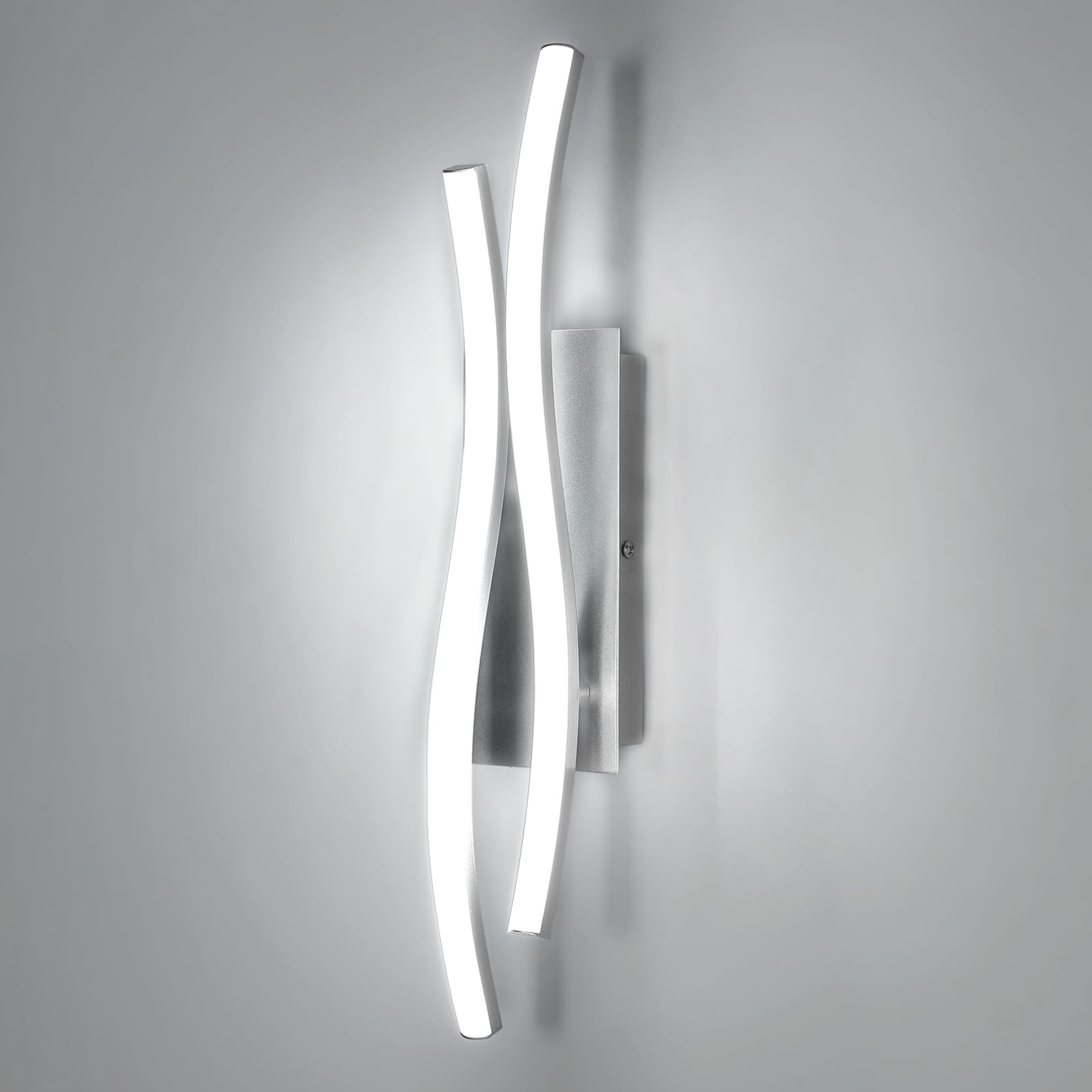 Aplique Pared Interior LED, Lámpara Moderna 14W, Iluminación Blanca 6500K 1575LM Para Pasillo, Dormitorio, Sala, Escalera