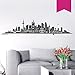 Produktbild WANDKINGS Wandtattoo Skyline Frankfurt 120 x 30 cm - Pink - 35 Farben zur Wahl