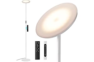 Modern LED Floor Lamp: Easy Assembly