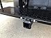 Rear Seat Trailer Hitch with Receiver for Step on Back of Golf Cart