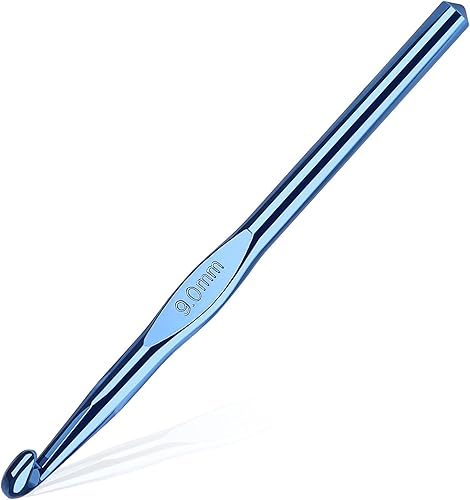 Coopay Hilo de tejido de agujas de punto para ganchillo, ganchos de ganchillo duraderos para principiantes, regalo ideal para accesorios de kit de