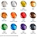 ARTEZA Metallic Acrylic Paint Set of 12 Colors, 0.74 ounce Tubes Non Toxic Artist Paints for Hobby Painters, Art Supplies for Canvas Painting