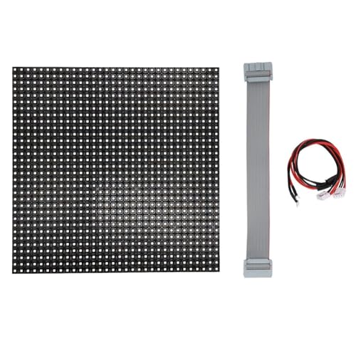 Deechate Pannello Schermo LED per Esterni P6 32X32 Pixel Modulo Display LED 192X192Mm Pannello Schermo LED A Colori RGB con Scansione 1/4