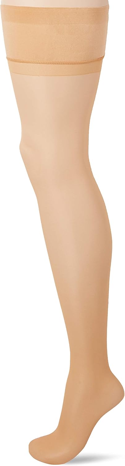 Charnos Hosiery Womens 10 denier Elegance ultra sheer hold ups size Small in