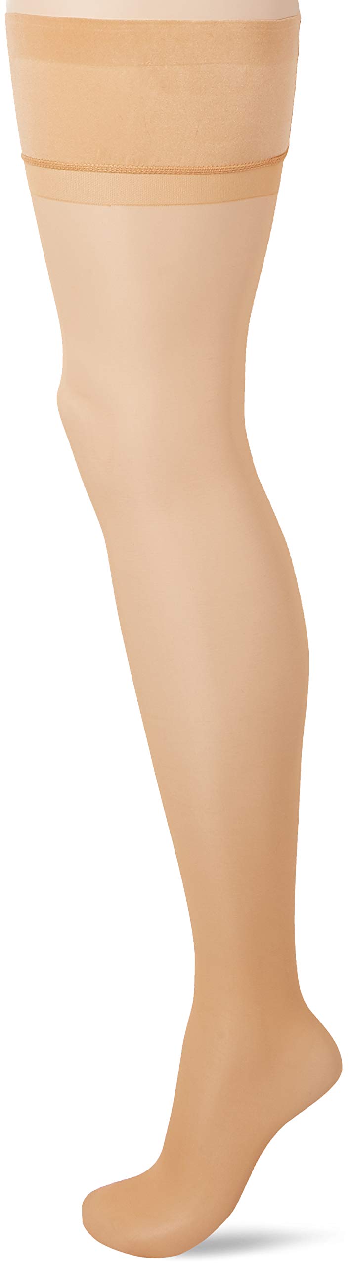 Charnos Women's Beige (Natural Tan 719) 1Pp 10 Denier Elegance Ultra Sheer Hold Up Plain 10 Den Hold - Up Stockings, Small (Manufacturer Size:small)