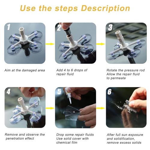 Forlucix W-930 Windshield Repair Kit thumb #4