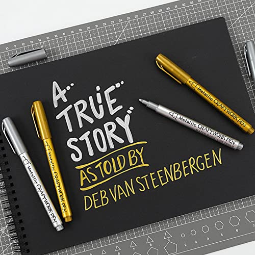 Caneta Acrílica Metálica - Marcador de cromo de espelho líquido - Canetas de acrílica metálica perma