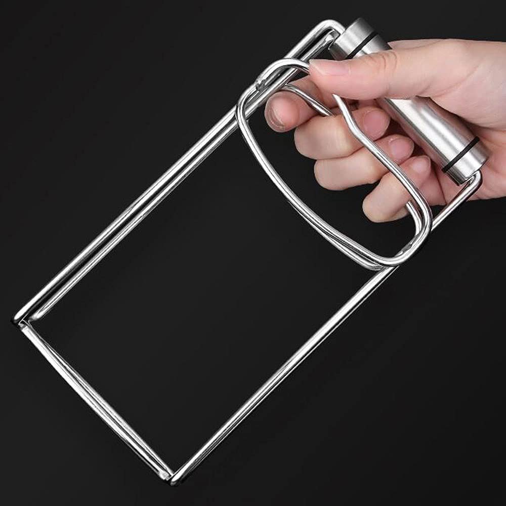 Pinces de Cuisine en Acier Inoxydable Robuste, Convient pour la Cuisine, Taille : 18,4 cm x 7,6 cm x 9 cm, 1 pièce.