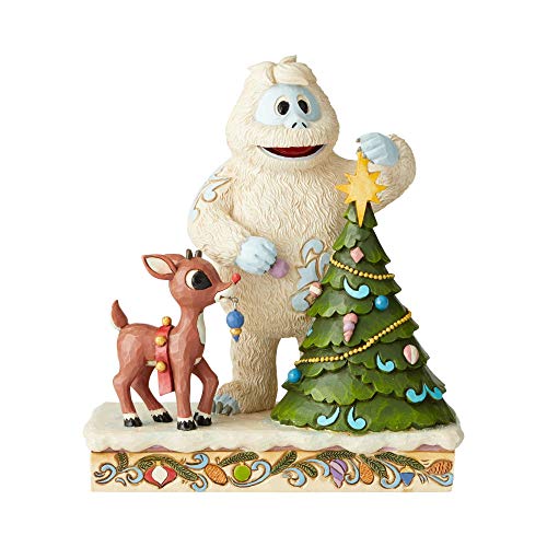 Enesco Rudolph Traditions by Jim Shore Rudolph The Red-Nosed Reindeer and Bumble with Tree Standard