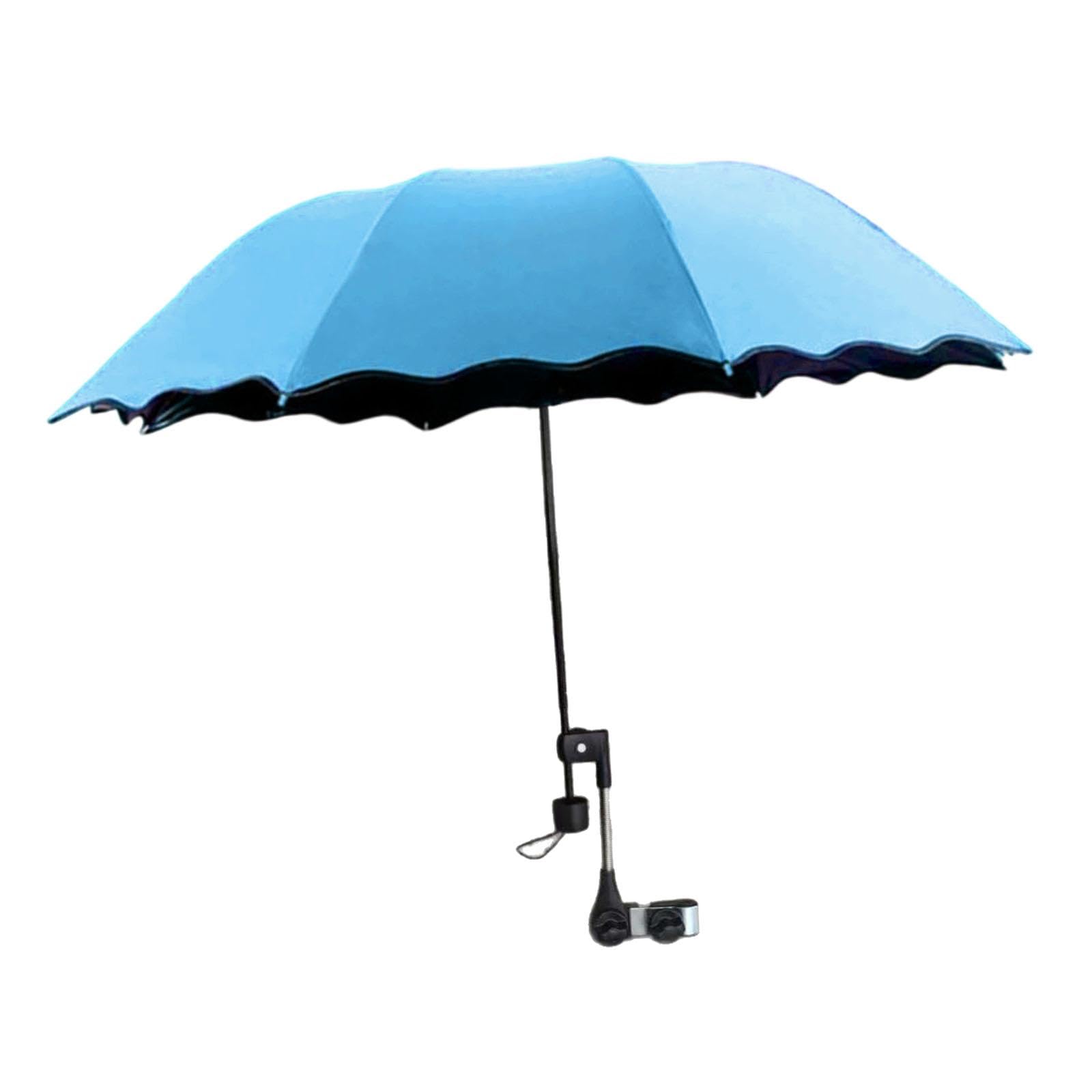 VELURA Beach Umbrella with Adjustable Parasol for Beach Swimming Pool Terrace Blue| Includes a beach chair sunshade umbrella with adj|Umbrellas| Yard, Garden & Outdoor Living |Home & Garden