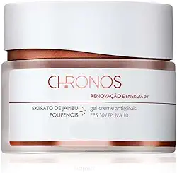 NATURA CHRONOS GEL CREME ANTISSINAIS 30+DIA FPS 30 40G