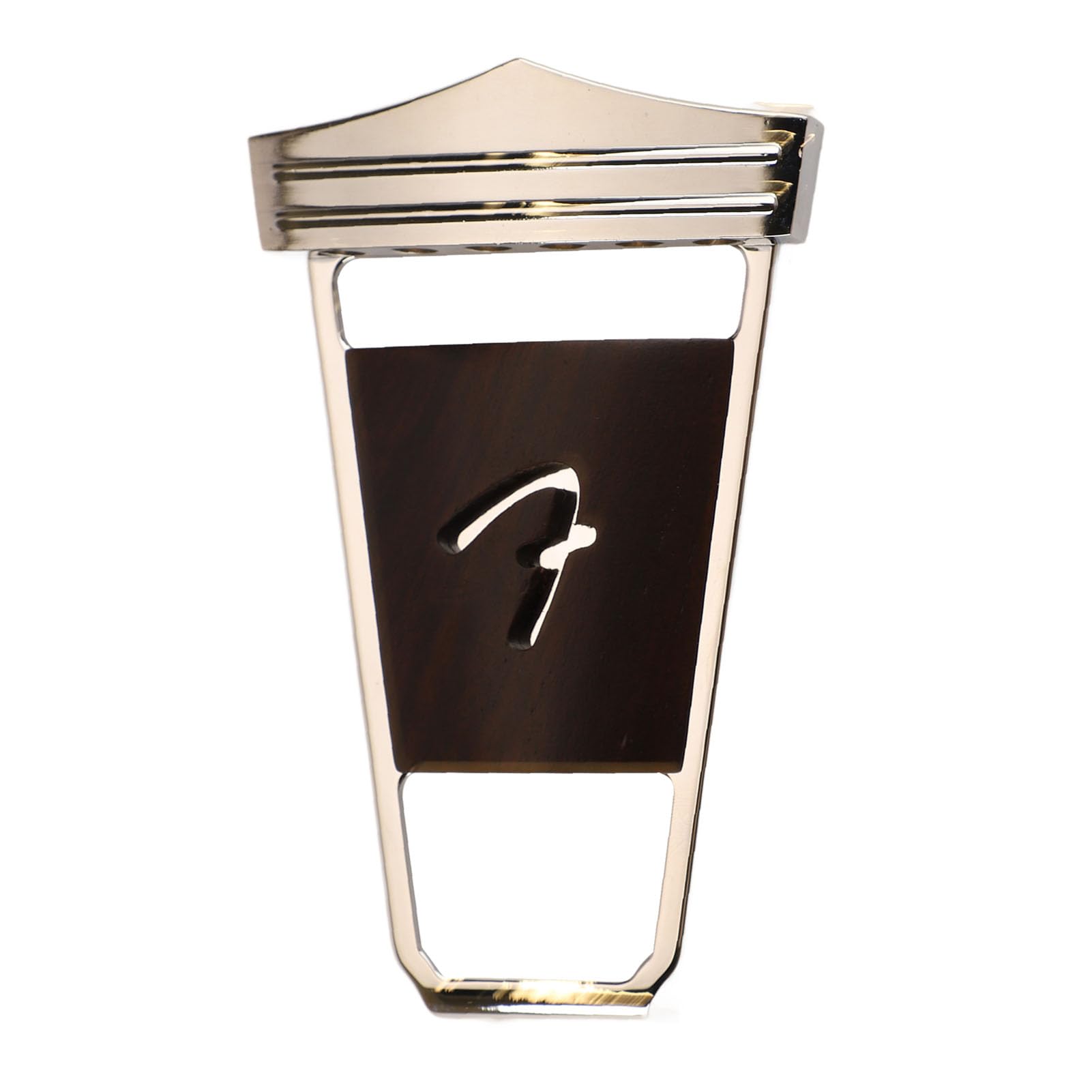 6 String Trapeze, Guitar Bridge Tailpiece Sound Improvement B Stop Bar Bridges & Parts Lightweight Wear for Jazz Archtop Replacement