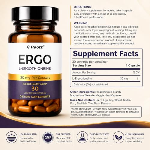 REOTT L-Ergothioneine Softgels