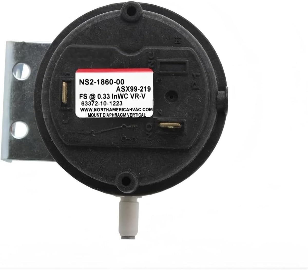 18L48 Furnace Air Pressure Switch - Fits for Lennox Armstrong HVAC Equipment 18L4801 - Furnace Replacement Pressure Switch