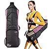 WARRIOR2 Yoga Mat Bags for Women & Men Fits 1/2" Thick Mat, Travel Yoga Backpack With Mat Holder, Large Pockets for Accessories & Water Bottles | Zipper Yoga Mat Bag Carrier