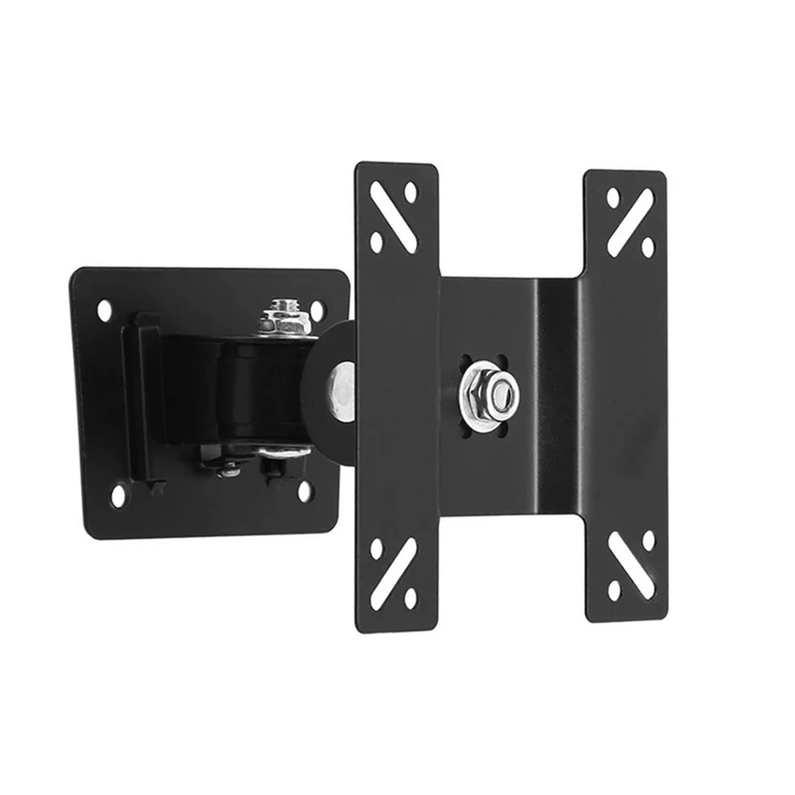 Supporto universale girevole da parete per TV, compatibile con TV LCD LED da 14 a 27 pollici (albero in plastica)