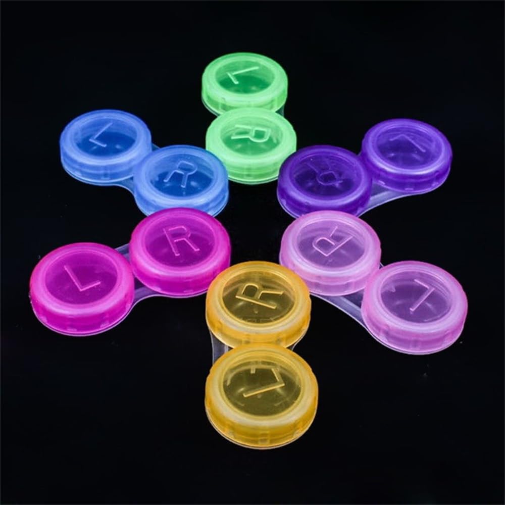 Astuccio per lenti a contatto, Custodie for lenti a contatto Trasparenti Kit di conservazione da viaggio 30 o 50 pezzi(50pcs)