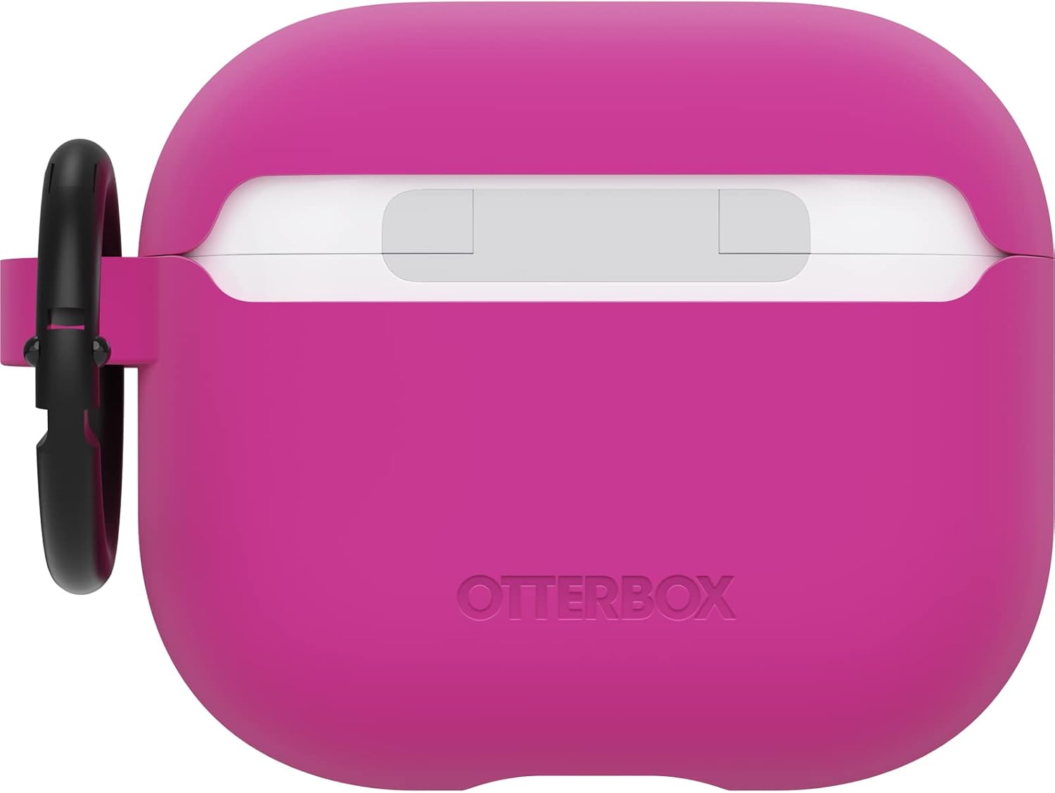 OtterBox Soft Touch Headphone Case for AirPods 3rd Gen 2021, Shockproof, Drop Proof, Ultra-Slim, Scratch and Scuff Protective Case for Apple AirPods, Includes Carabiner, Pink