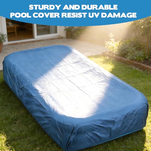 Cubierta Inflable Rectangular para Piscina 12'1" x 7' miniatura 7