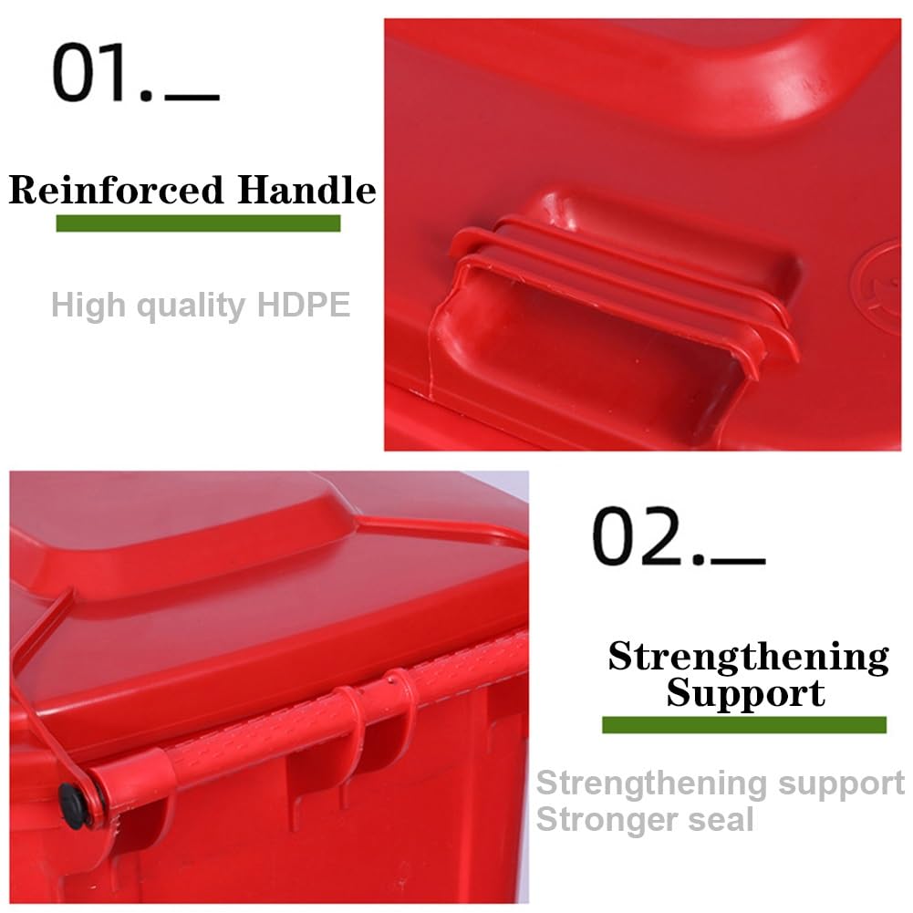 【ビッグサイズ】✴︎赤い大きなダストボックス✴︎重量感◎ Amazon.co.jp: HRXQSHH 3 パックのゴミ箱 屋外 ダストボックス 屋外