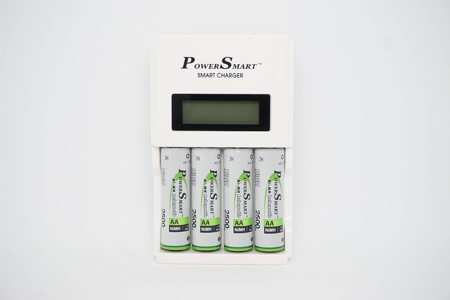 Power Smart PS 451 Smart Charger AA-AAA NiCd-NiMH LCD Fast Auto Cut Off Charger with 2500 mAh 4 AA Cells Ready to Use Rechargeable Battery-image-17