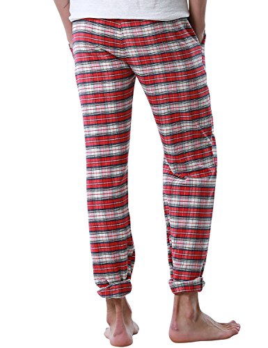 Match Calça de pijama masculina xadrez macia #8001, 8068 Cheques, 34