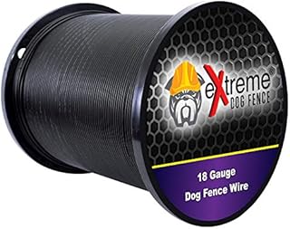 Extreme Dog Fence 18 Gauge Wire 500 Ft - Heavy Duty Pet Containment Wire Compatible with Every In-Ground Fence System for Dogs - Heavy Duty Core Dog Containment System Wire