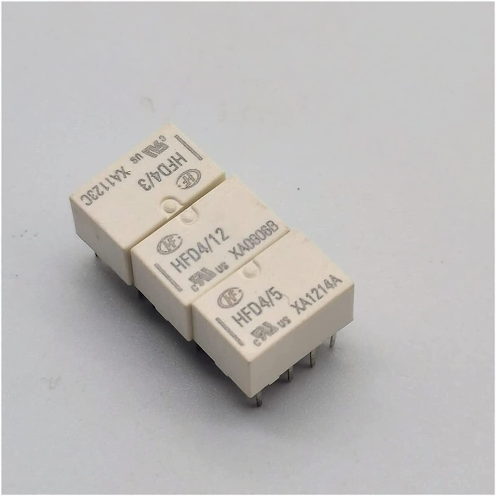 Relé HFD4 24V mini relé de comunicación de señal de 8 pines para circuito impreso y parche diy