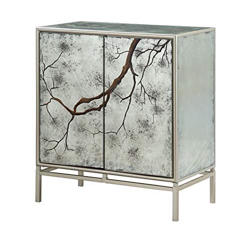 Coast to Coast Imports Silvermist Winter Forest Two Door Cabinet Coast to Coast Imports Silvermist Winter Forest Two Door Cabinet